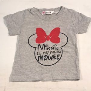 Toddler girls Minnie Mouse shirt